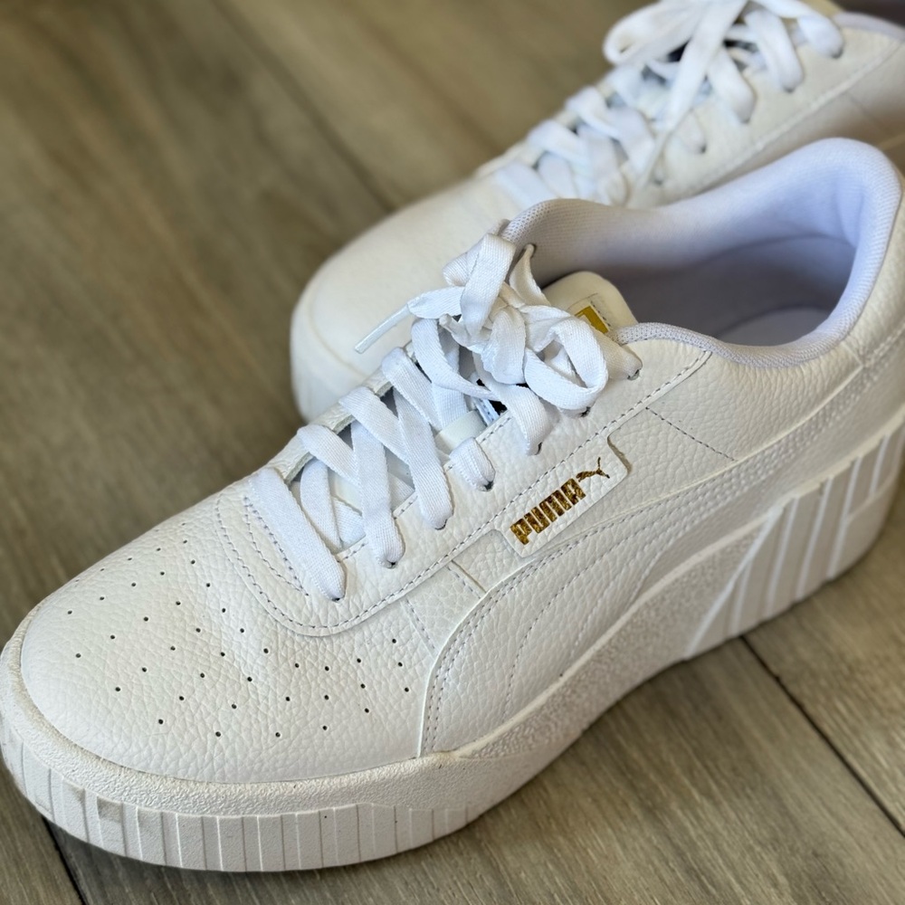 PUMA Women's Cali Wedge Sneaker - Size 10 - Picture 9 of 13